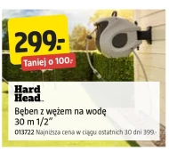Bęben z wężem ogrodowym Hard Head