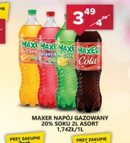 Napój gazowany Maxer