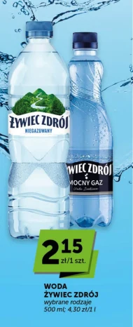 Woda mineralna Żywiec zdrój