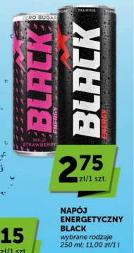 Napój energetyczny Black