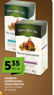Herbata ziołowa Zioła Mnicha