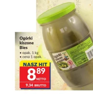 Ogórki kiszone Bies
