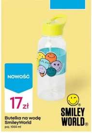 Butelki na wodę Smiley