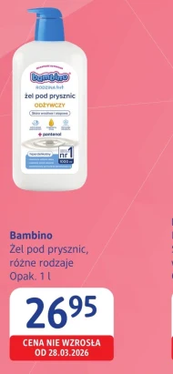 Żel pod prysznic Bambino