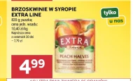 Brzoskwinie w syropie Extra Line