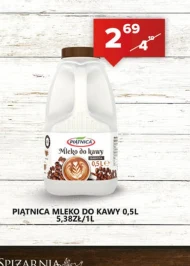 Mleko do kawy Piątnica