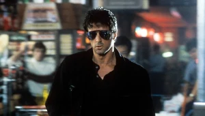 Sylvester Stallone w filmie "Kobra"