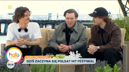 Kuba i Kuba oraz Pszona tuż przed Polsat Hit Festiwal. Olek Sikora rozmawia z gwiazdami w Sopocie