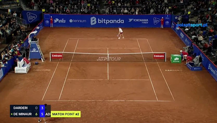 Niesamowita wymiana na zakończenie meczu! "Tenis nie z tej ziemi"
