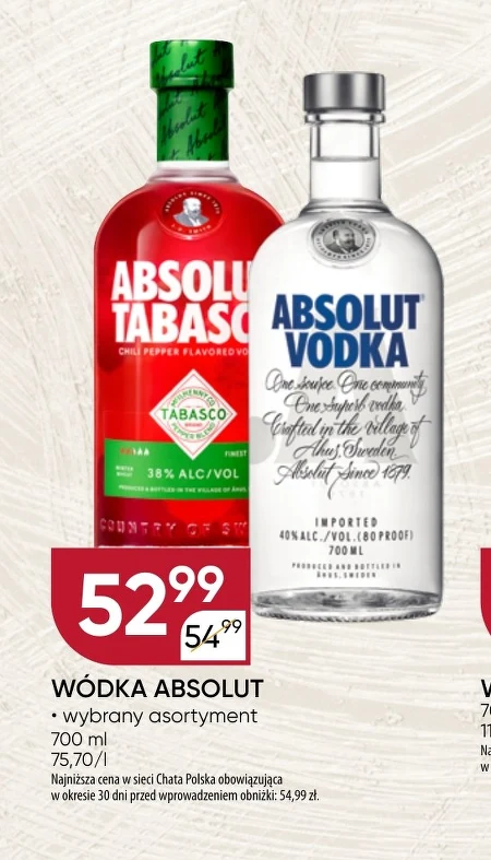 Горілка Absolut