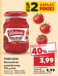 Koncentrat pomidorowy Pudliszki