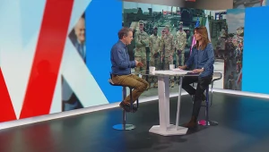 Jan Wróbel i Dorota Gawryluk w programie "Kalejdoskop Wydarzeń"