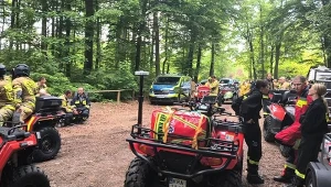 Akcja poszukiwawcza w Krakowie przerwana. Znaleziono ciało