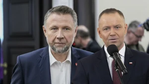 Szef MSWiA Marcin Kierwiński i prezydent Karol Nawrocki