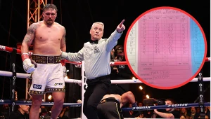 Ołeksandr Usyk i karty punktowe sobotniej walki
