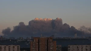 Apokaliptyczne sceny w Kijowie. Stolica Ukrainy stała się celem rosyjskiego ataku