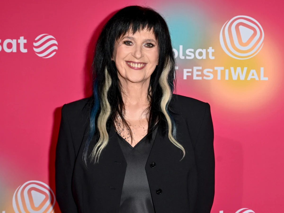 Wanda Kwietniewska na Polsat Hit Festiwal Wanda Kwietniewska podczas Polsat Hit Festiwalu w Sopocie.