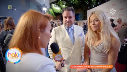 Kamila Ryciak na londyńskiej premierze "Rywali". Aktorzy o najbardziej kolorowej epoce