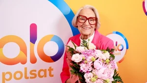 Teresa Godlewska w "halo tu polsat"
