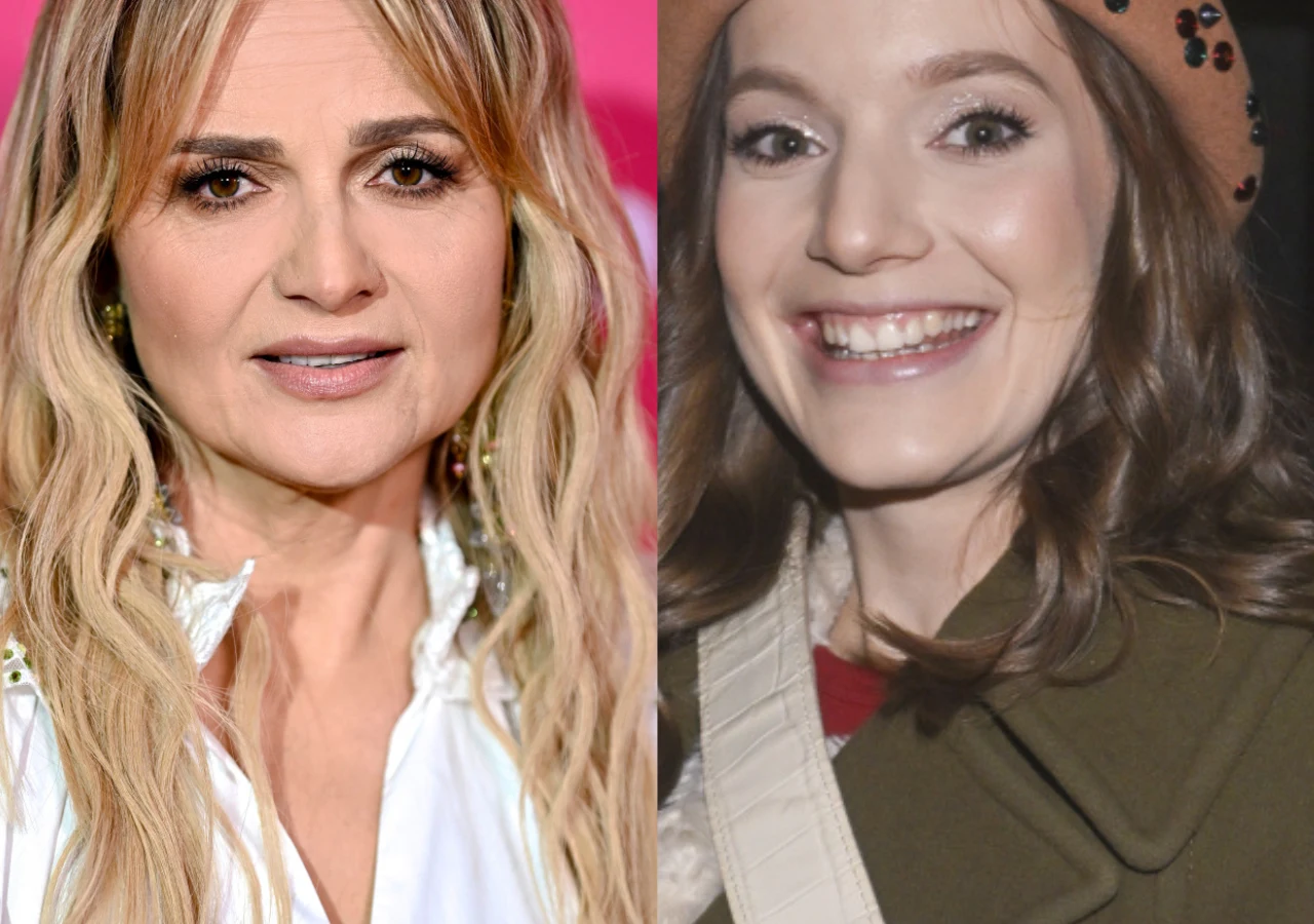 Magdalena Wójcik "Goya", Zuzanna Grabowska "Sanah" Zbliżenie na Magdalenę Wójcik z zespołu Goya oraz wokalistkę Sanah.