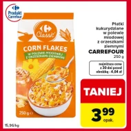 Płatki kukurydziane Carrefour