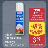Bita śmietana Milsani