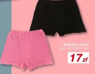 Szorty dziecięce