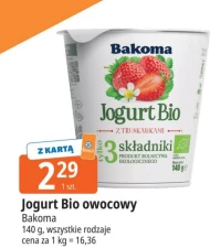 Jogurt bio Bakoma