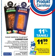 Łosoś wędzony Carrefour