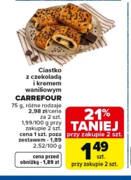 Ciastko z czekoladą Carrefour