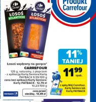 Копчений лосось Carrefour