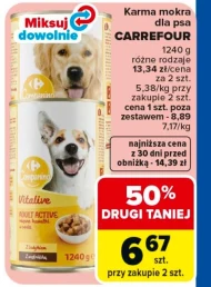 Karma dla psa Carrefour