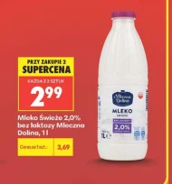 Mleko bez laktozy Mleczna Dolina