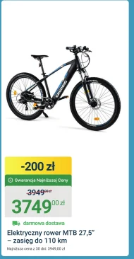 Rower elektryczny MTB
