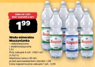 Woda mineralna Muszynianka