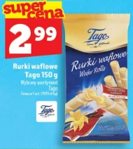 Вафельні трубочки Tago