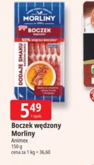 Boczek wędzony Morliny