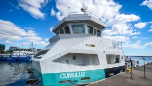 "Cumulus" ochrzczony w Gdyni. Będzie obsługiwał boje na Bałtyku