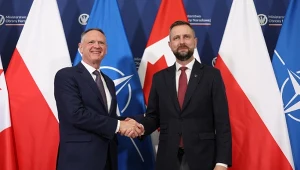  Spotkanie Władyslawa Kosiniaka-Kamysza, wicepremiera, ministra obrony narodowej z Davidem J. McGuinty ministrem obrony Kanady