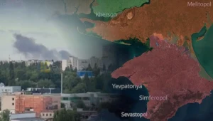 W Symferopol na okupowanym przez Rosję Krymie słychać było eksplozje