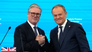 Keir Starmer (z lewej) oraz premier Donald Tusk (z prawej); zdj. ilustracyjne