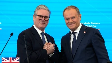 Keir Starmer (z lewej) oraz premier Donald Tusk (z prawej); zdj. ilustracyjne