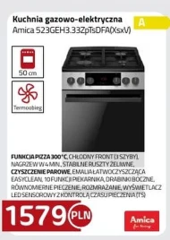 Газоелектрична плита Amica