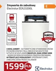 Вбудована посудомийна машина Electrolux