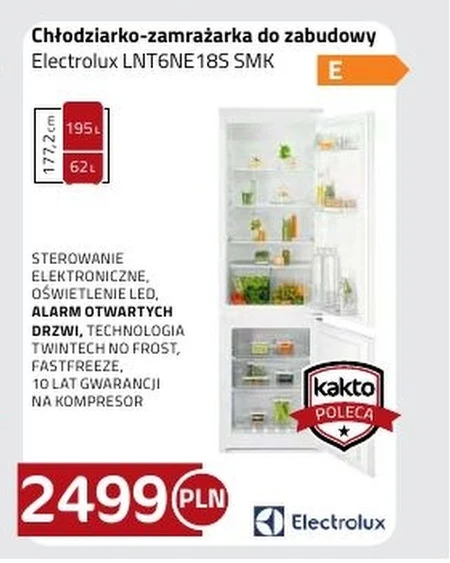 Холодильник-морозильна камера Electrolux