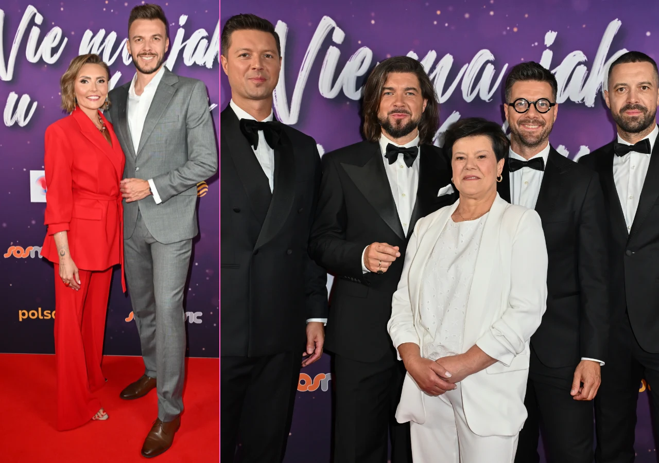 Tłum gwiazd na koncercie "Nie ma jak u mamy" - Kamil Baleja z żoną, zespół Pectus z mamą