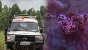 Dramat w afrykańskim kraju. Epidemia szaleje, wokół spadają bomby