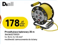 Przedłużacz bębnowy Diall