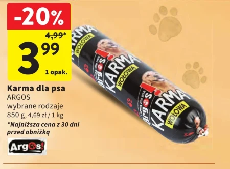 Корм для собак Argos