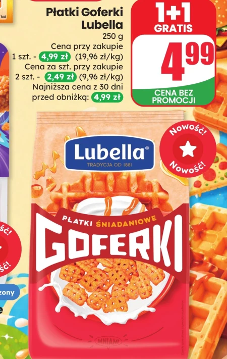 Сухі сніданки Lubella